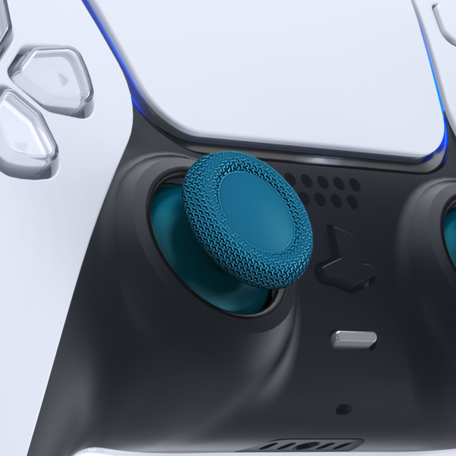eXtremeRate Replacement Thumbsticks Analog Stick Joystick Compatible with PS5 & PS4 All Model Controller - Mineral Blue eXtremeRate