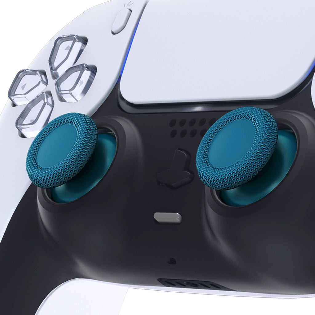 eXtremeRate Replacement Thumbsticks Analog Stick Joystick Compatible with PS5 & PS4 All Model Controller - Mineral Blue eXtremeRate