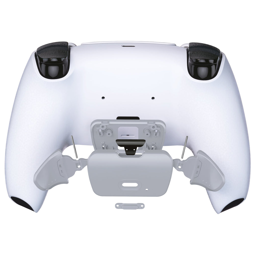 eXtremeRate Replacement Redesigned K1 K2 Back Buttons for eXtremerate RISE Remap Kit, Compatible with PS5 Controller - New Hope Gray eXtremeRate
