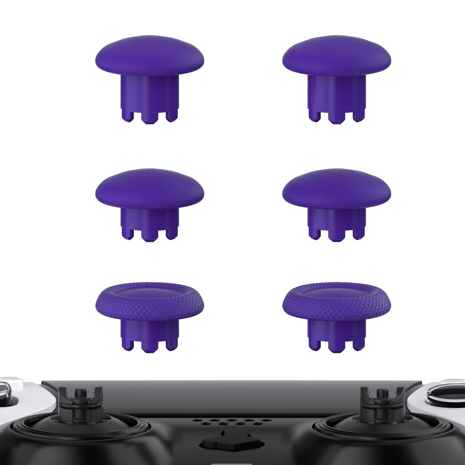 eXtremeRate Replacement Swappable Thumbsticks for PS5 Edge Controller - Purple eXtremeRate