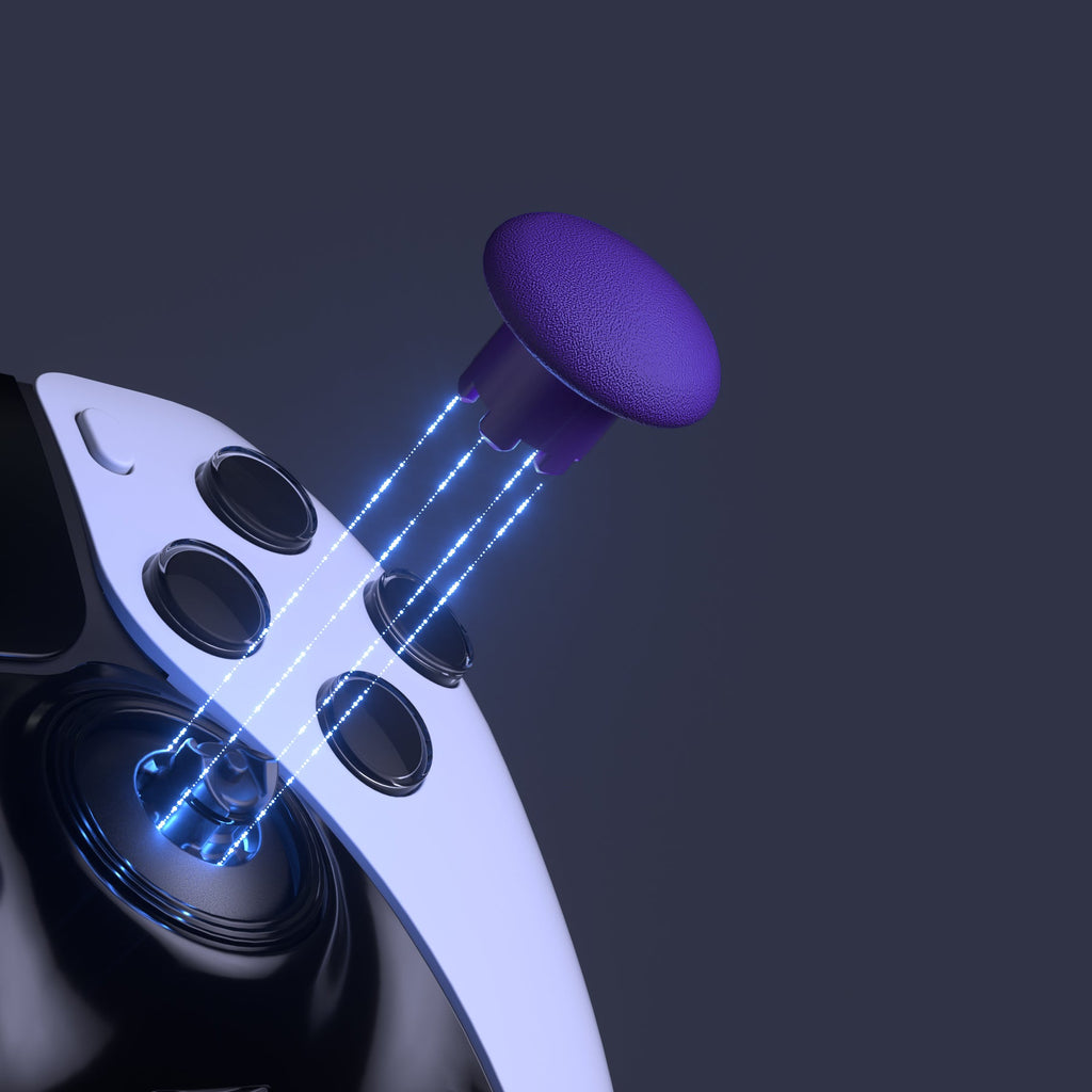 eXtremeRate Replacement Swappable Thumbsticks for PS5 Edge Controller - Purple eXtremeRate