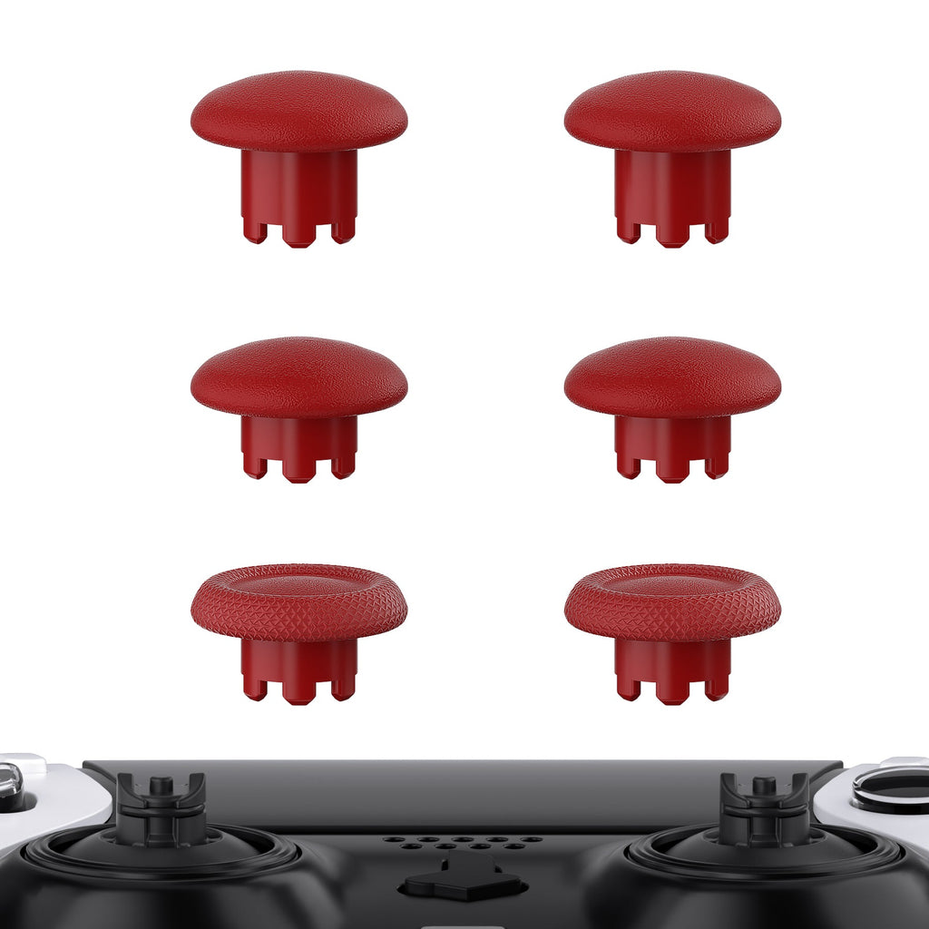 eXtremeRate Replacement Swappable Thumbsticks for PS5 Edge Controller - Carmine Red eXtremeRate