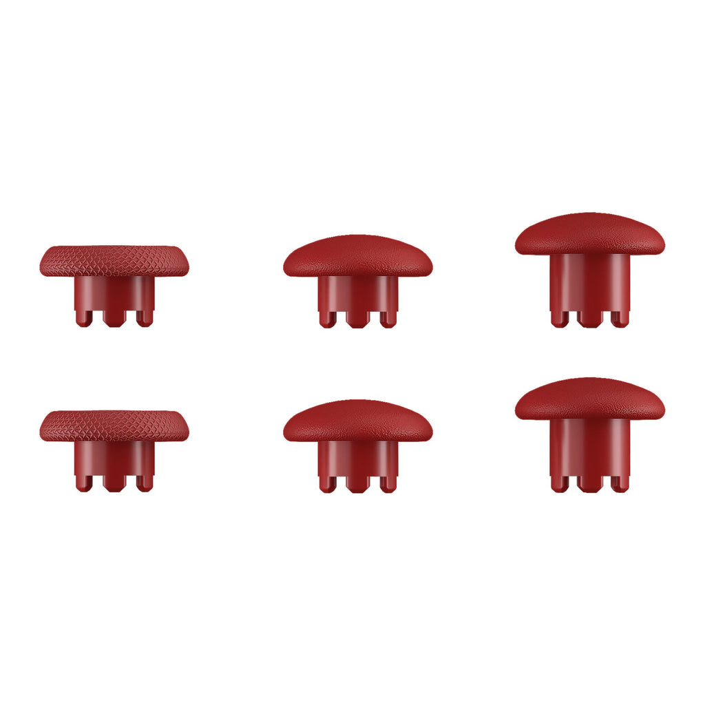 eXtremeRate Replacement Swappable Thumbsticks for PS5 Edge Controller - Carmine Red eXtremeRate