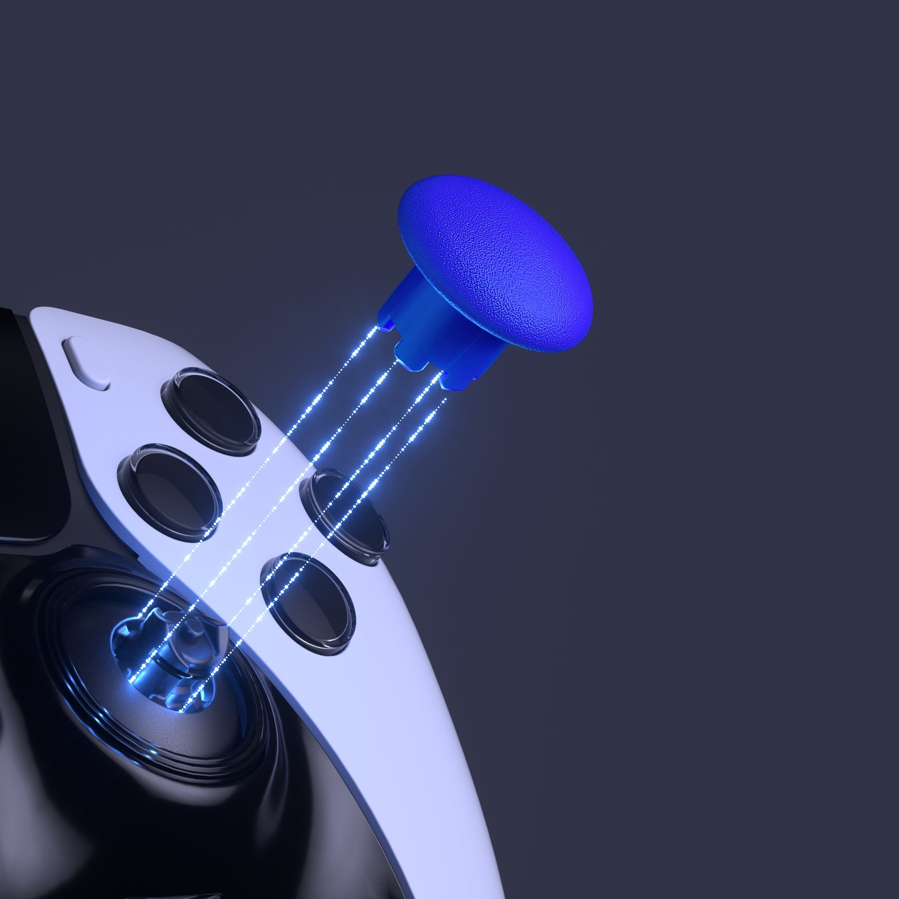 eXtremeRate Replacement Swappable Thumbsticks for PS5 Edge Controller - Blue eXtremeRate