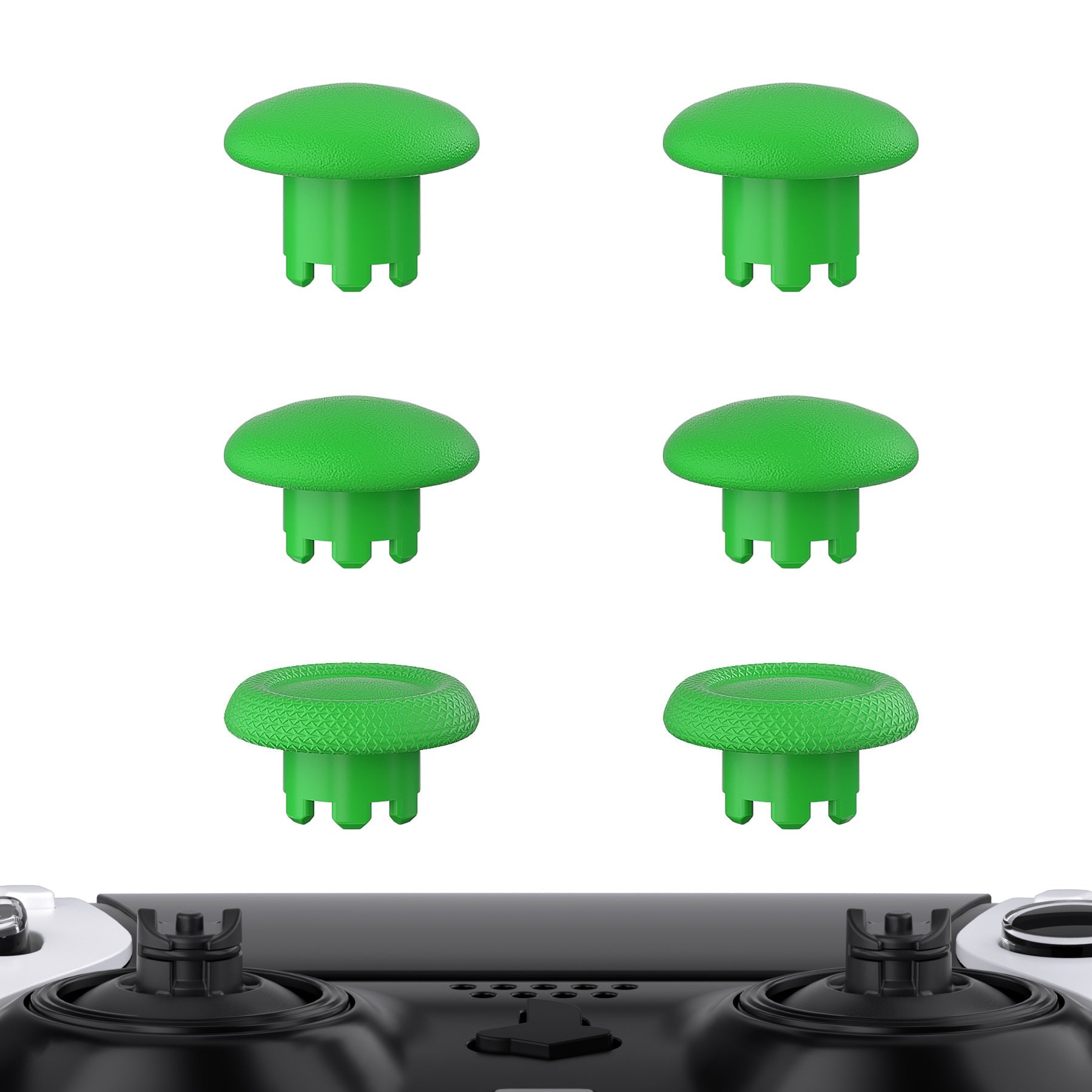 eXtremeRate Replacement Swappable Thumbsticks for PS5 Edge Controller - Green eXtremeRate