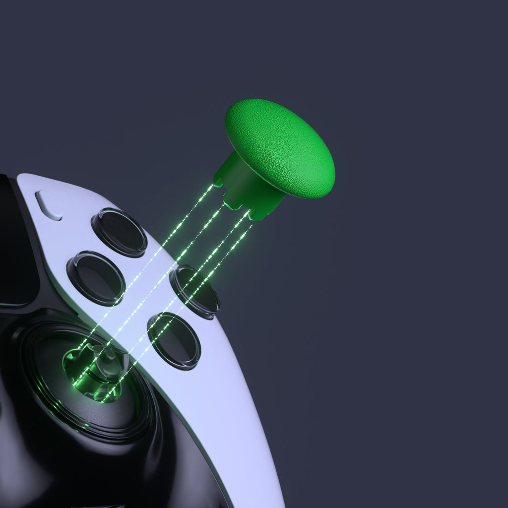 eXtremeRate Replacement Swappable Thumbsticks for PS5 Edge Controller - Green eXtremeRate