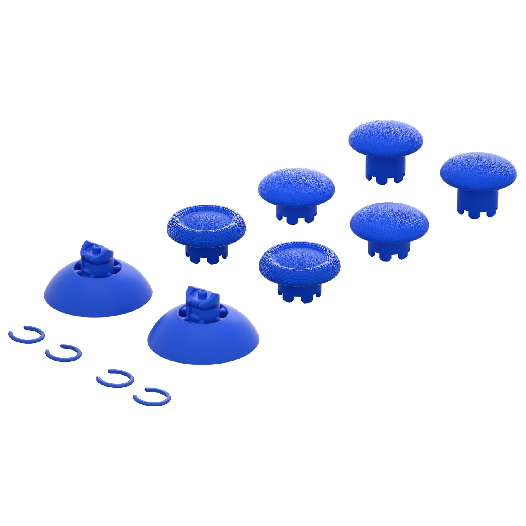 eXtremeRate EDGE Sticks Replacement Interchangeable Thumbsticks for PS5 & PS4 All Model Controllers - Blue eXtremeRate