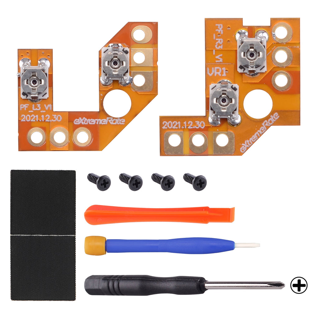eXtremeRate Custom Drifix Thumbsticks Drift Fix Repair Kit for PS5 Controller BDM-010/020/030/040/050/060 eXtremeRate