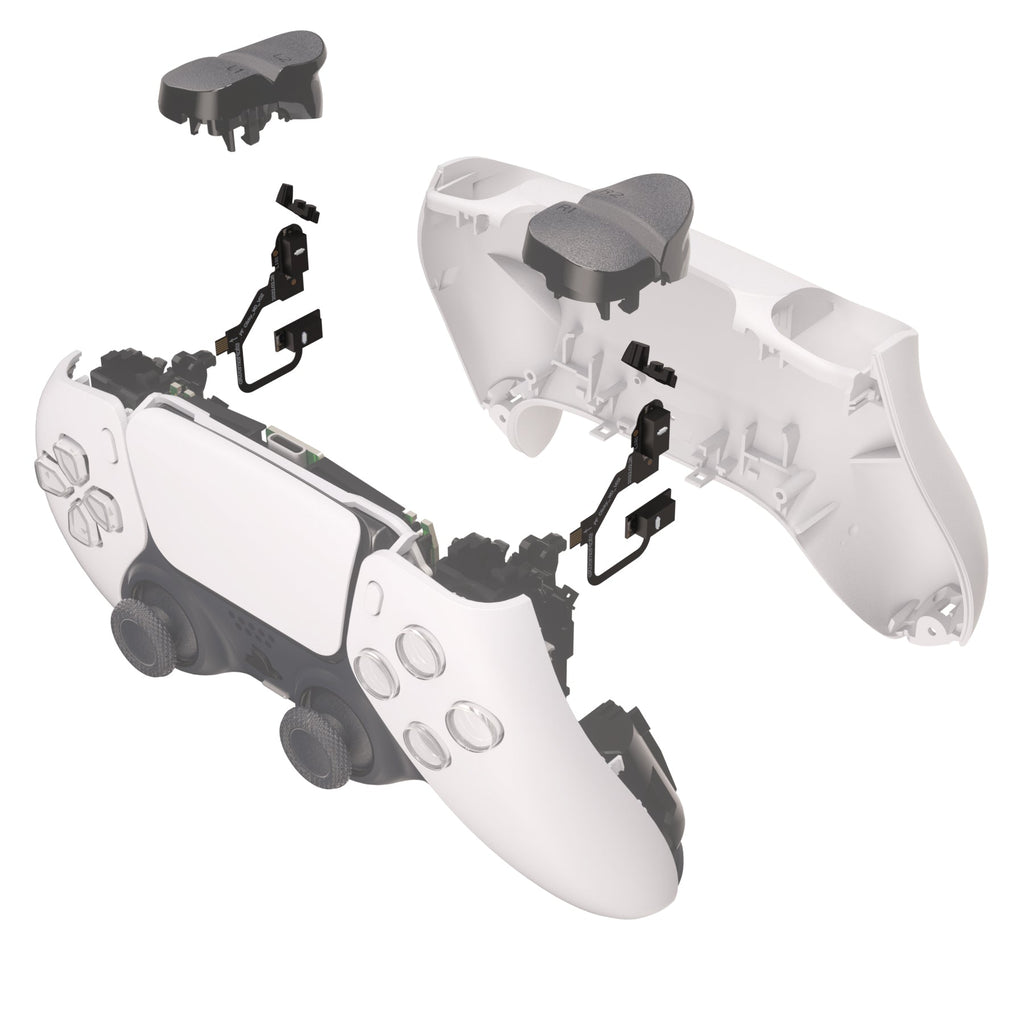 eXtremeRate Micro Switch - Strong Version Clicky Hair Trigger Kit for PS5 Controller Shoulder Buttons, Ergonomic Micro Switch Bumper Trigger Buttons Mouse Click for PS5 Controller BDM-010 & BDM-020 eXtremeRate