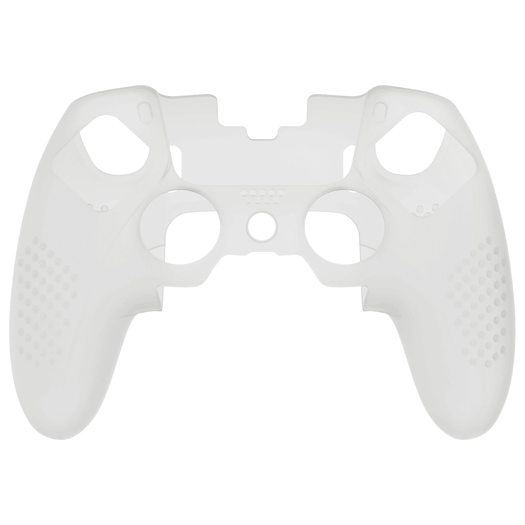 PlayVital 3D Studded Edition Anti-Slip Silicone Cover Case with Thumb Grip Caps for PS5 Edge Controller - Glow in Dark - Green PlayVital