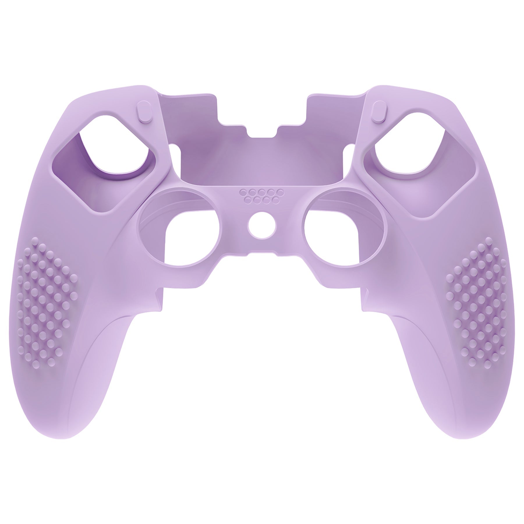 PlayVital 3D Studded Edition Anti-Slip Silicone Cover Case with Thumb Grip Caps for PS5 Edge Controller - Mauve Purple PlayVital