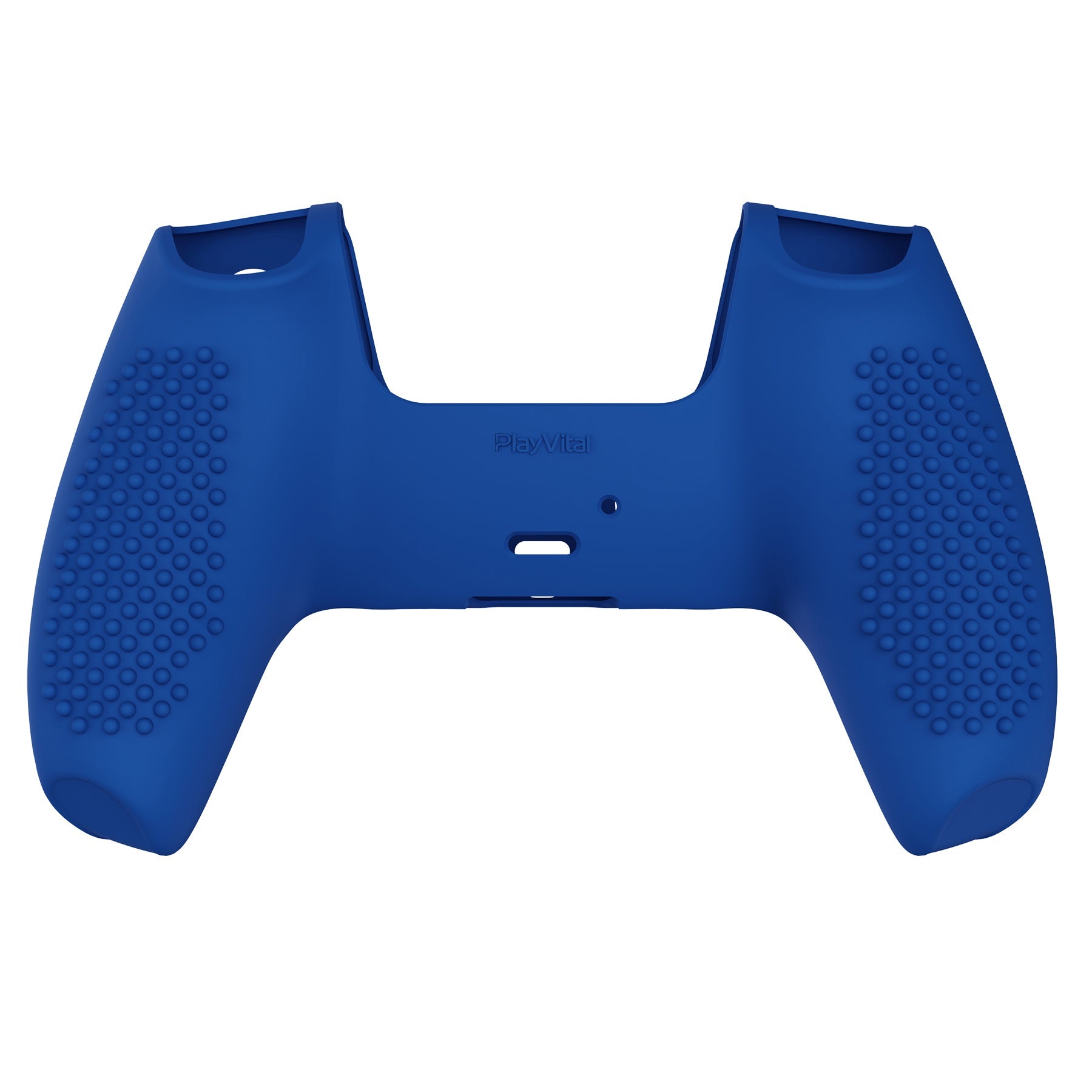 PlayVital 3D Studded Edition Anti-Slip Silicone Cover Skin with Thumb Grip Caps for PS5 Wireless Controller - Blue PlayVital
