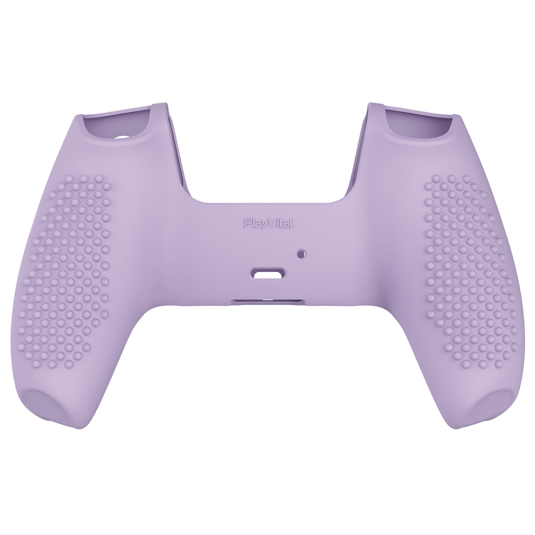 PlayVital 3D Studded Edition Anti-Slip Silicone Cover Skin with Thumb Grip Caps for PS5 Wireless Controller - Mauve Purple PlayVital