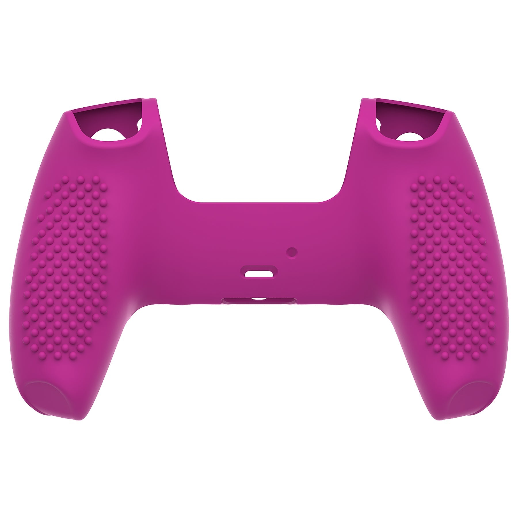 PlayVital 3D Studded Edition Anti-Slip Silicone Cover Skin with Thumb Grip Caps for PS5 Wireless Controller - Neon Purple PlayVital