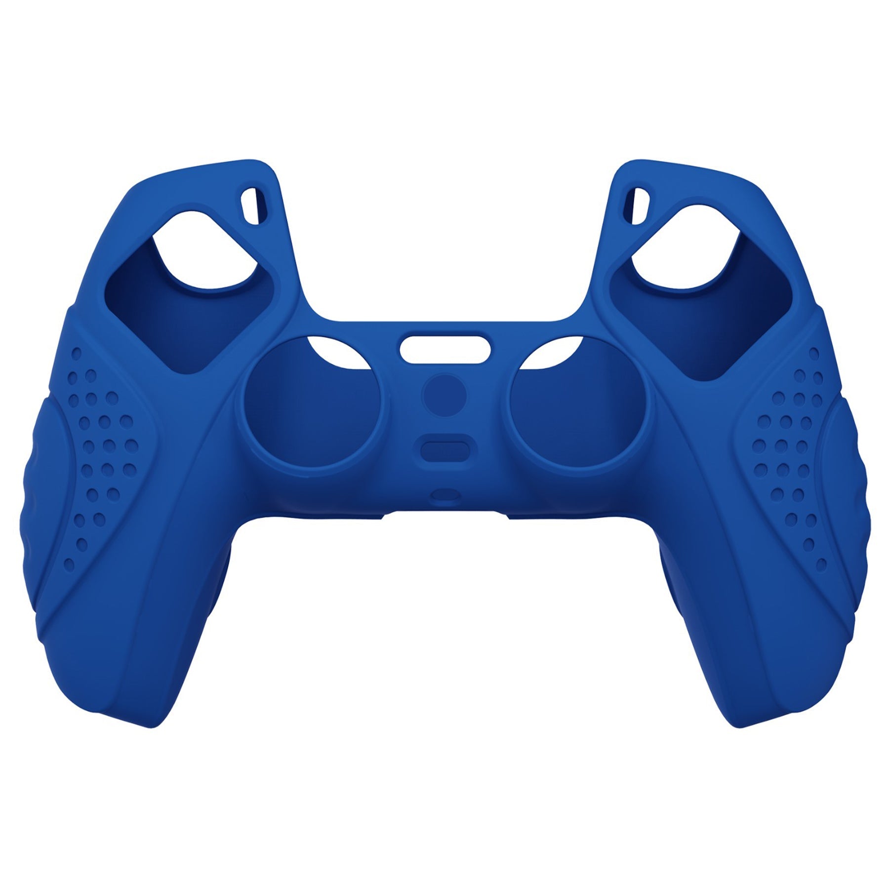 PlayVital Guardian Edition Anti-Slip Silicone Cover Skin with Thumb Grip Caps for PS5 Wireless Controller - Blue PlayVital