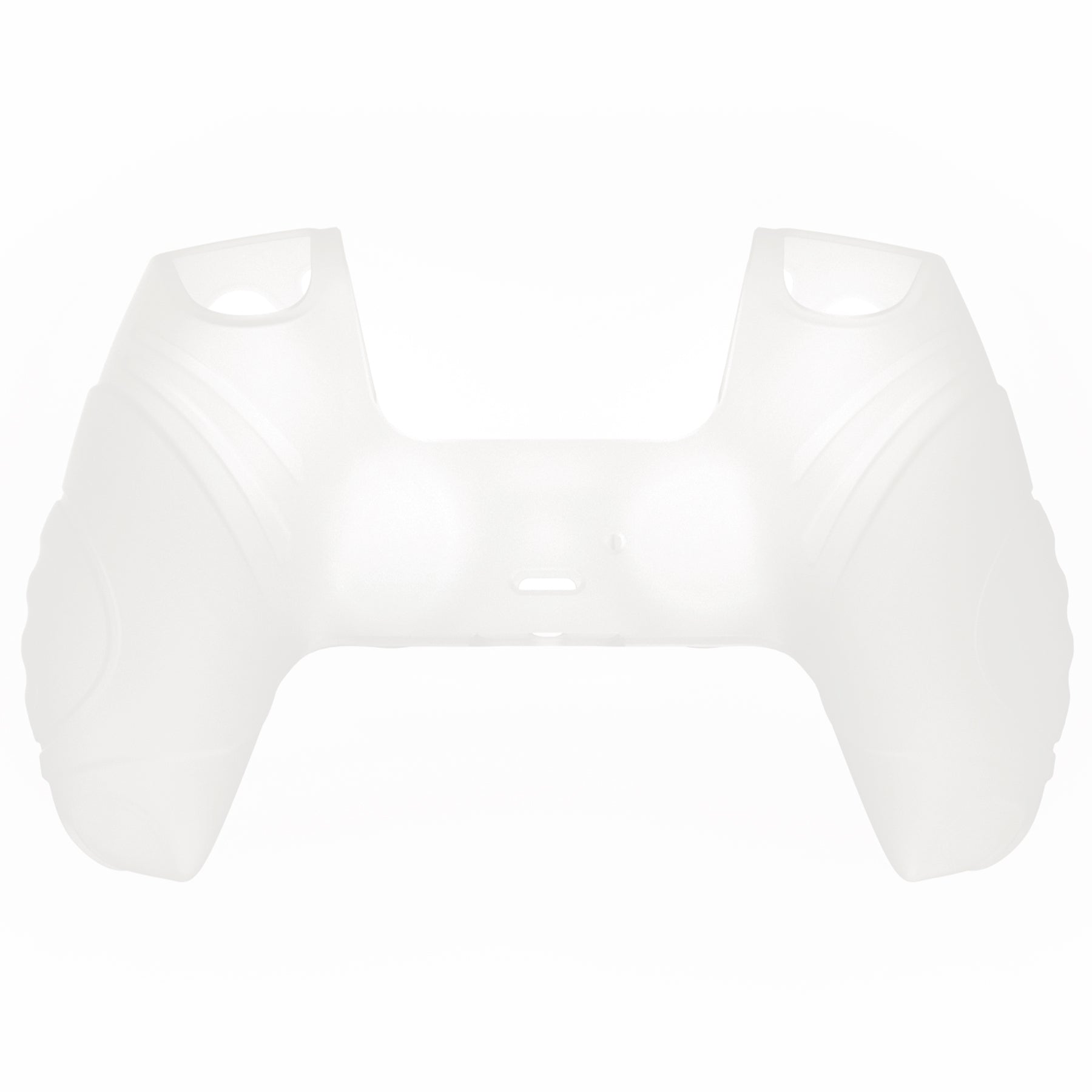 PlayVital Guardian Edition Anti-Slip Silicone Cover Skin with Thumb Grip Caps for PS5 Wireless Controller - Glow in Dark - Green PlayVital
