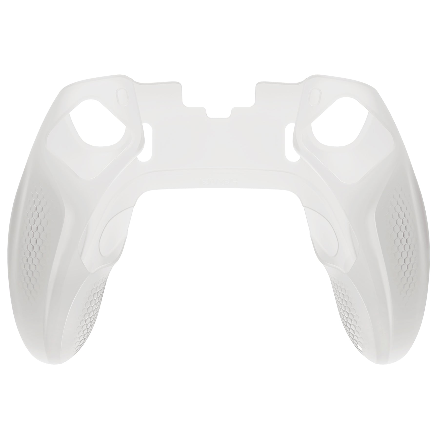 PlayVital Ninja Edition Anti-Slip Half-Covered Silicone Cover Skin with Thumb Grip Caps for PS5 Edge Controller - Glow in Dark - Green PlayVital