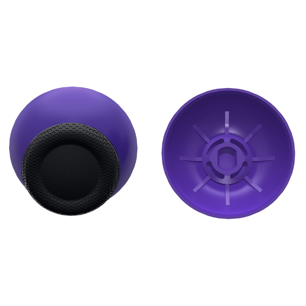 eXtremeRate Replacement Dual-Color Thumbsticks Analog Stick Joystick Compatible with PS5 & PS4 All Model Controller - Purple & Black eXtremeRate