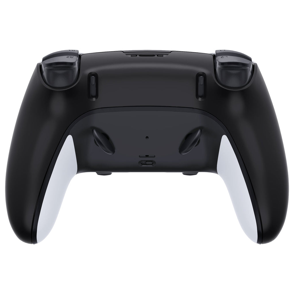 eXtremeRate Replacement Back Housing Bottom Shell Compatible with PS5 Edge Controller - Black eXtremeRate