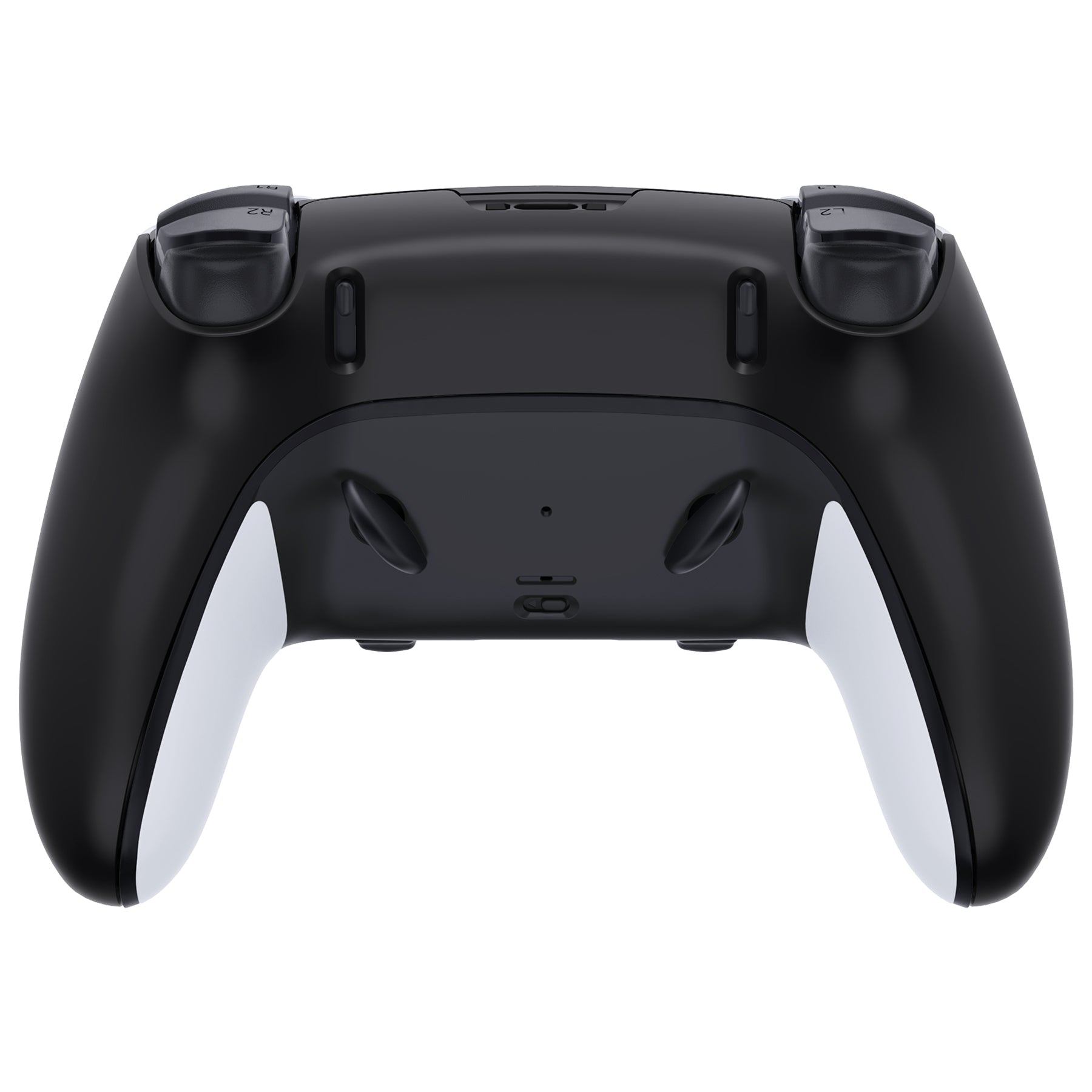 eXtremeRate Replacement Back Housing Bottom Shell Compatible with PS5 Edge Controller - Black eXtremeRate