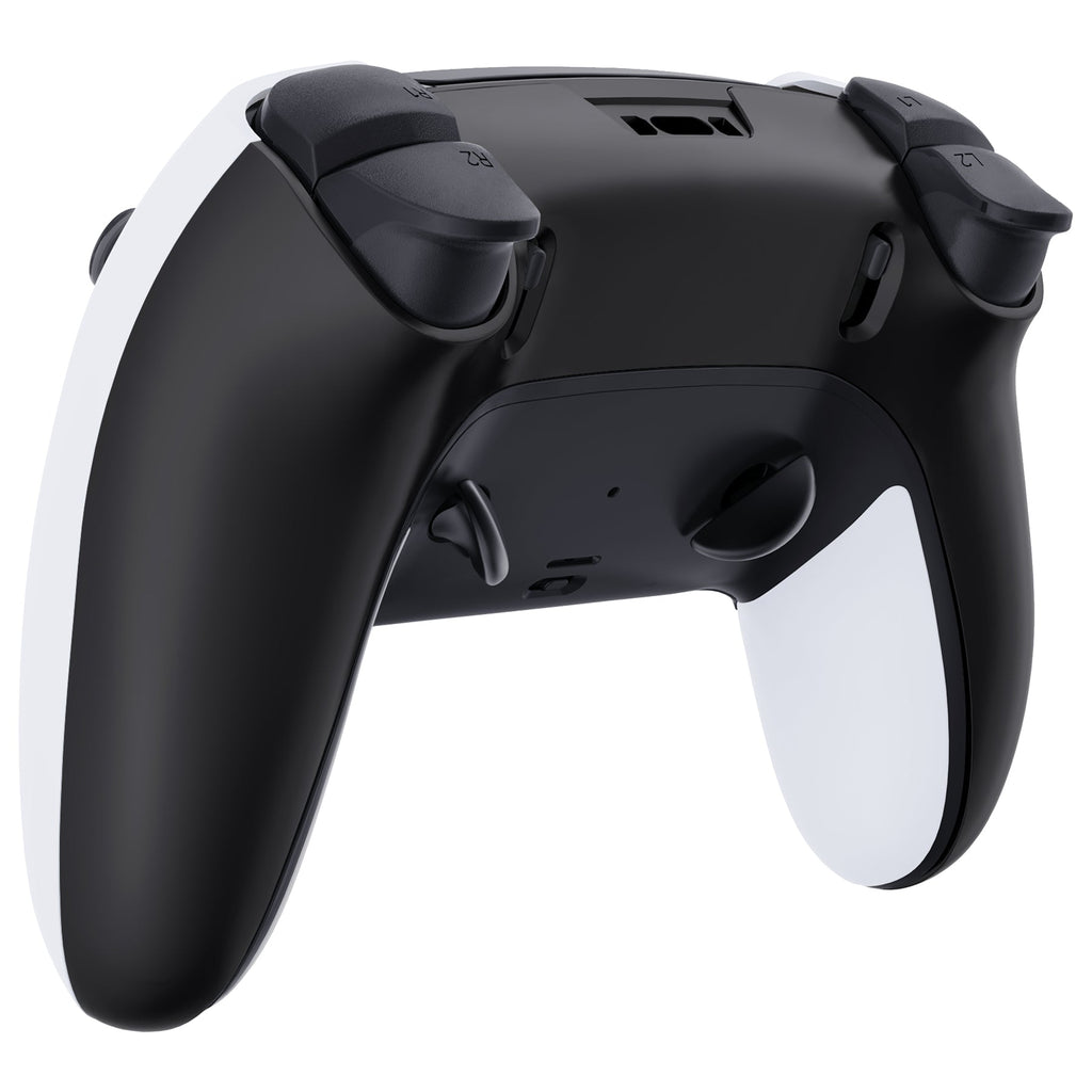 eXtremeRate Replacement Back Housing Bottom Shell Compatible with PS5 Edge Controller - Black eXtremeRate