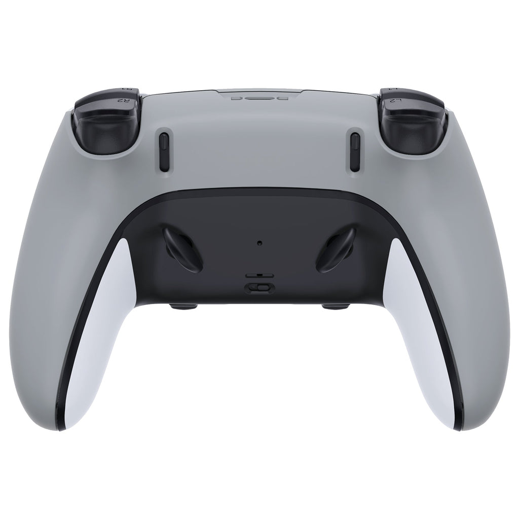 eXtremeRate Replacement Back Housing Bottom Shell Compatible with PS5 Edge Controller - New Hope Gray eXtremeRate