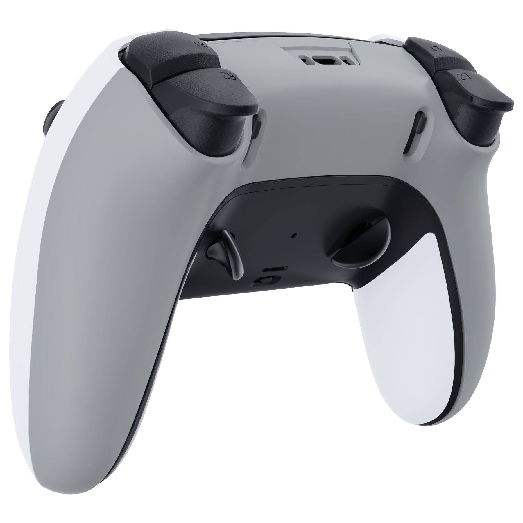 eXtremeRate Replacement Back Housing Bottom Shell Compatible with PS5 Edge Controller - New Hope Gray eXtremeRate