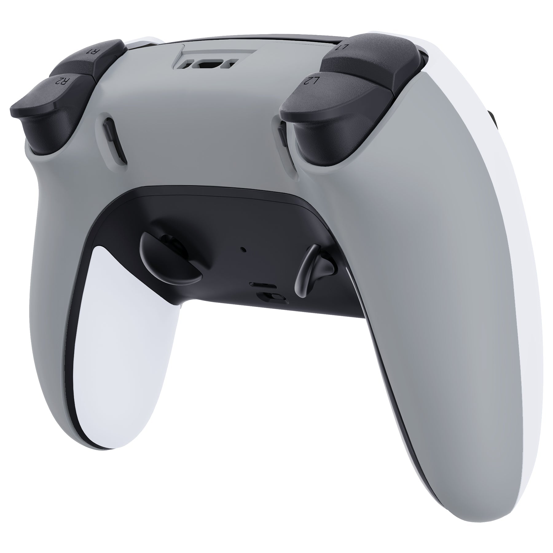 eXtremeRate Replacement Back Housing Bottom Shell Compatible with PS5 Edge Controller - New Hope Gray eXtremeRate