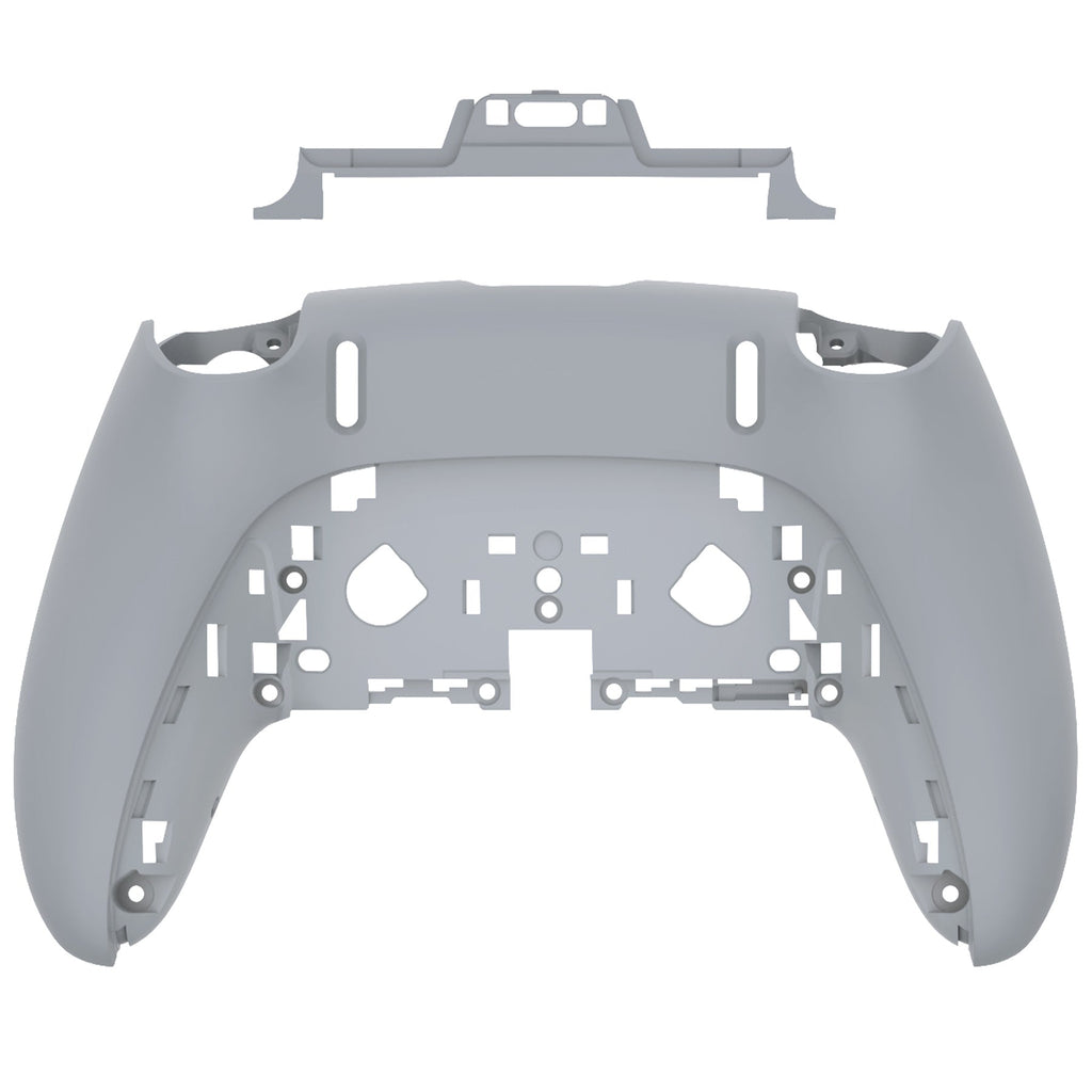 eXtremeRate Replacement Back Housing Bottom Shell Compatible with PS5 Edge Controller - New Hope Gray eXtremeRate