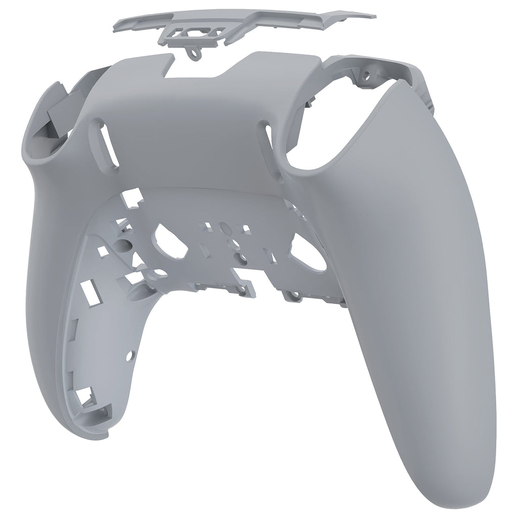 eXtremeRate Replacement Back Housing Bottom Shell Compatible with PS5 Edge Controller - New Hope Gray eXtremeRate