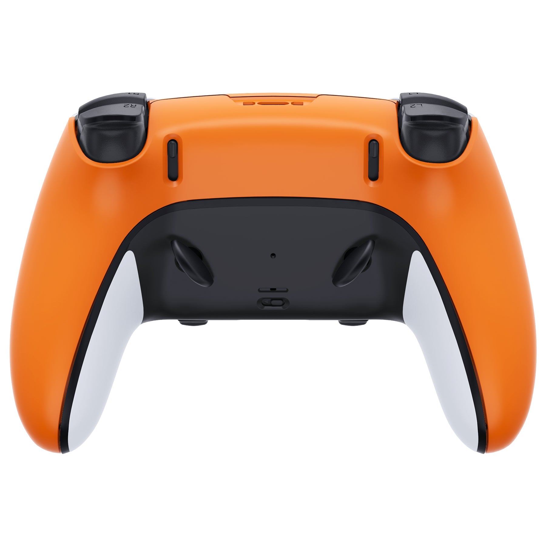 eXtremeRate Replacement Back Housing Bottom Shell Compatible with PS5 Edge Controller - Royal Orange eXtremeRate