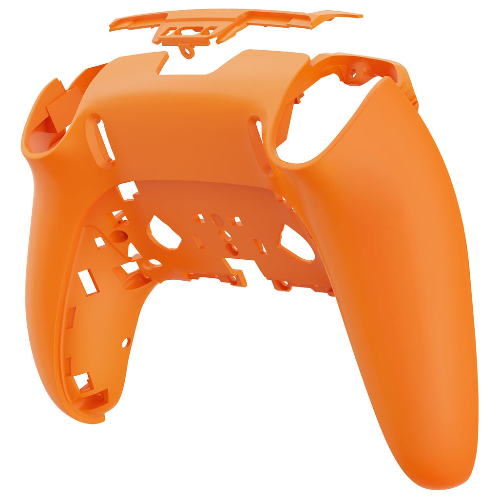 eXtremeRate Replacement Back Housing Bottom Shell Compatible with PS5 Edge Controller - Royal Orange eXtremeRate