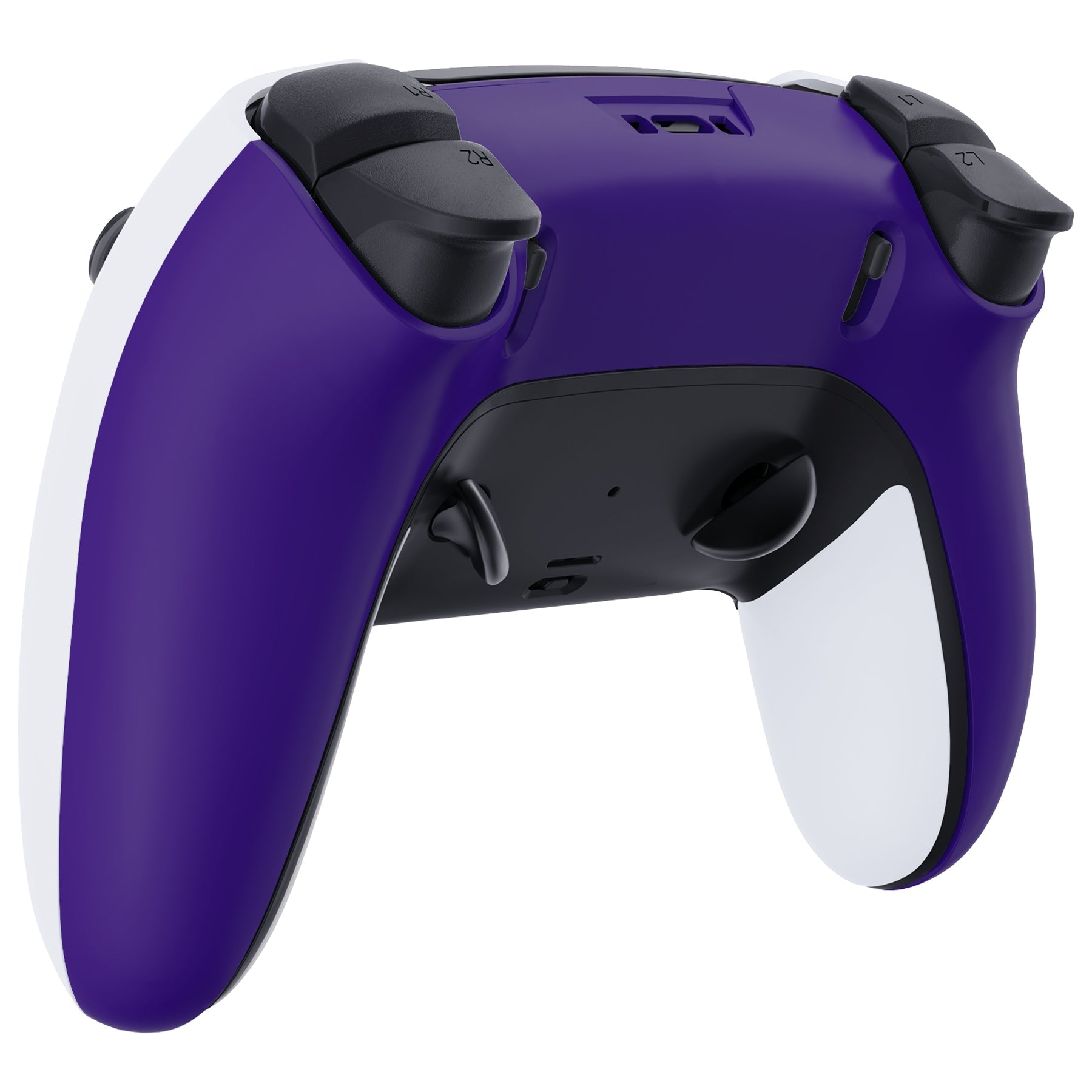 eXtremeRate Replacement Back Housing Bottom Shell Compatible with PS5 Edge Controller - Purple eXtremeRate