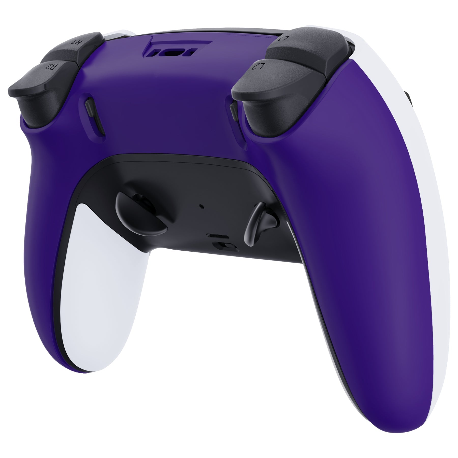 eXtremeRate Replacement Back Housing Bottom Shell Compatible with PS5 Edge Controller - Purple eXtremeRate