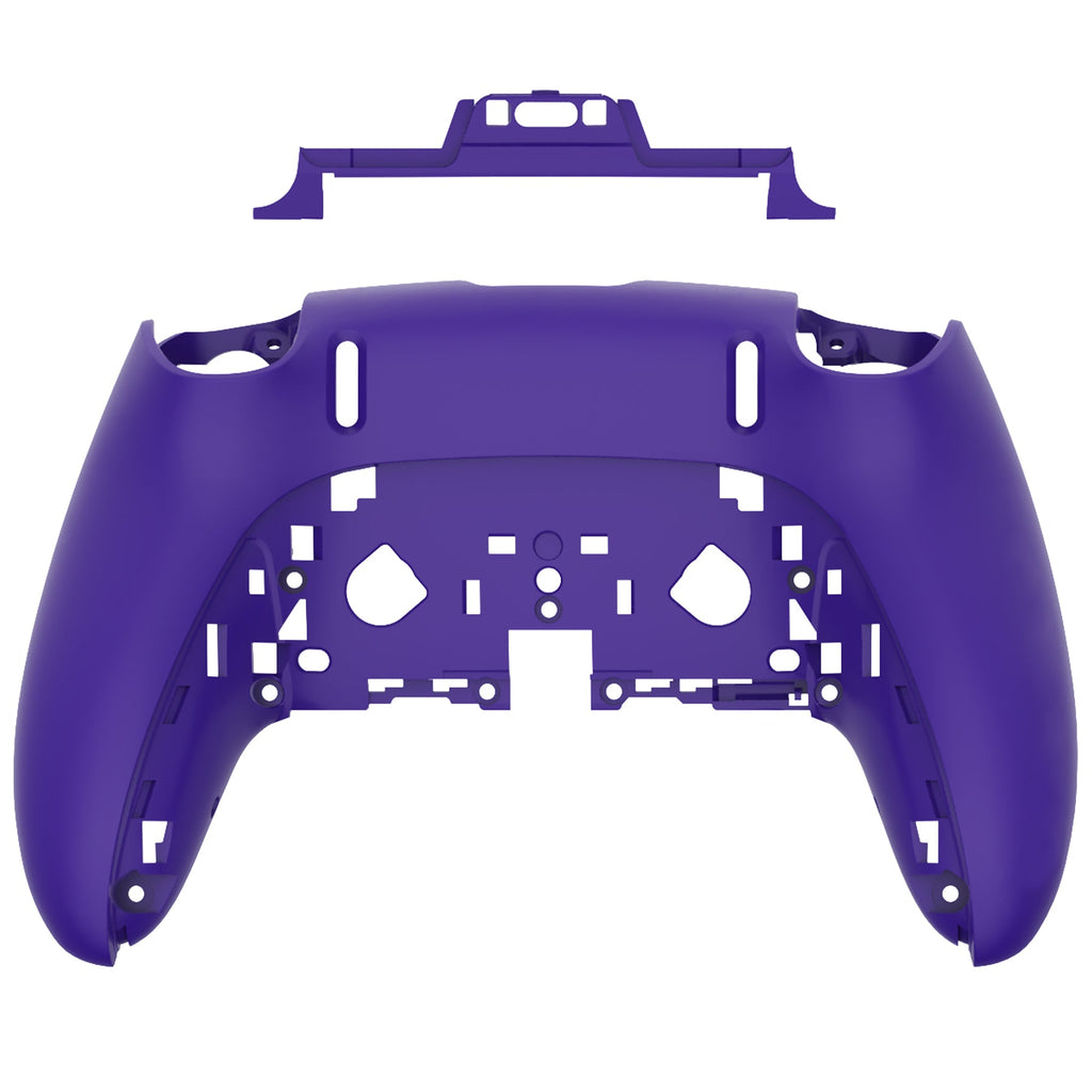 eXtremeRate Replacement Back Housing Bottom Shell Compatible with PS5 Edge Controller - Purple eXtremeRate
