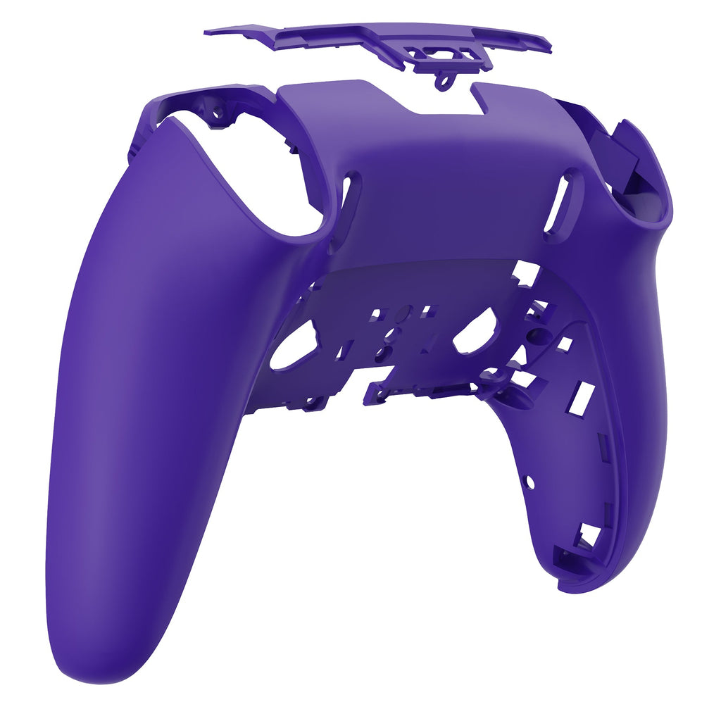 eXtremeRate Replacement Back Housing Bottom Shell Compatible with PS5 Edge Controller - Purple eXtremeRate
