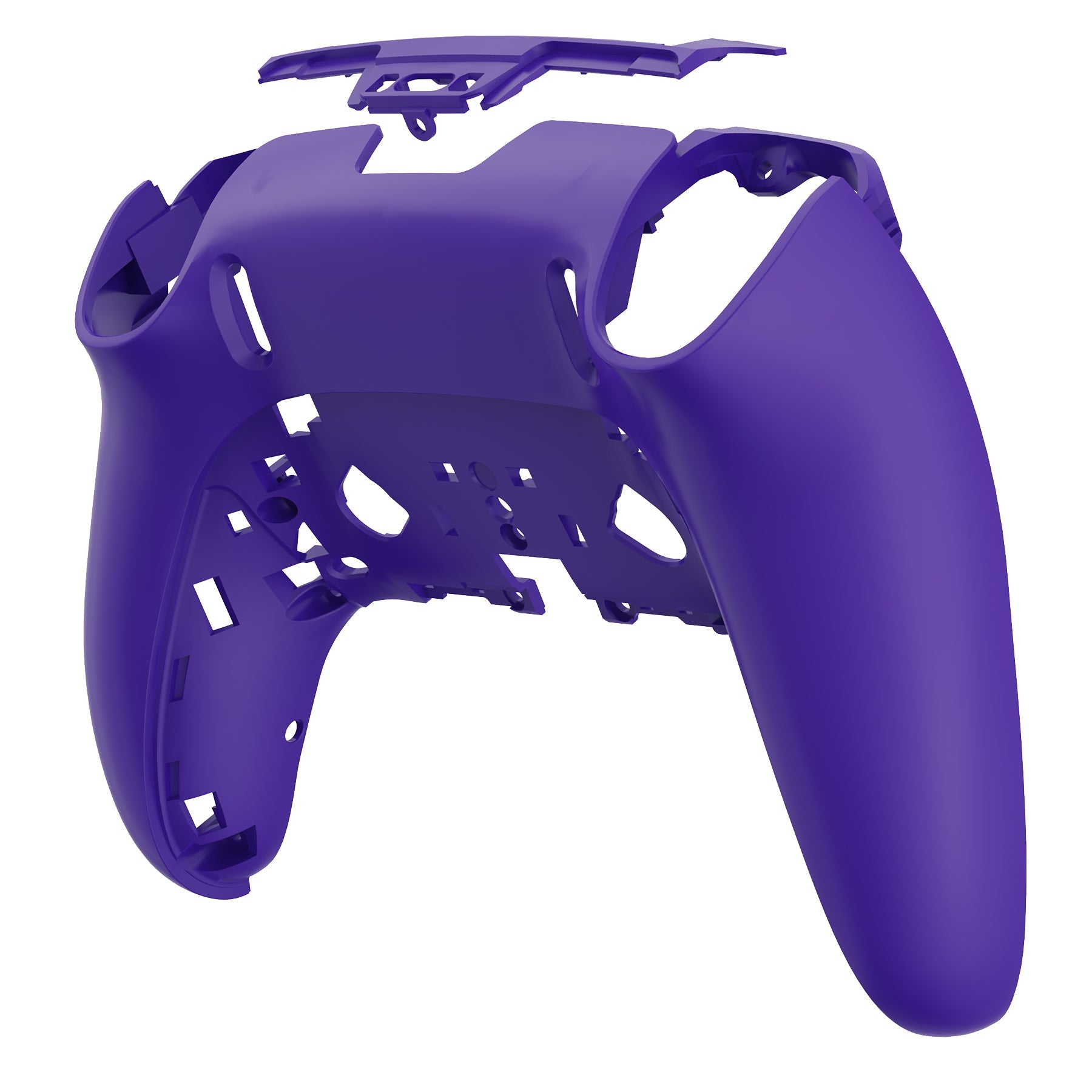 eXtremeRate Replacement Back Housing Bottom Shell Compatible with PS5 Edge Controller - Purple eXtremeRate