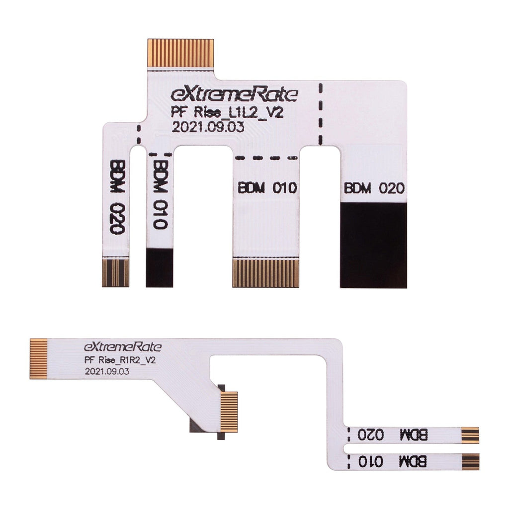 eXtremeRate Replacement FPC L1L2 R1R2 Ribbon Cables for eXtremeRate Rise & RISE4 Remap kit for PS5 Controller BDM-010/020 eXtremeRate