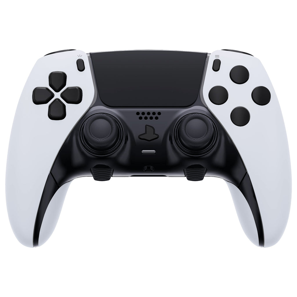 eXtremeRate Replacement Full Set Buttons Compatible with PS5 Edge Controller - Black eXtremeRate