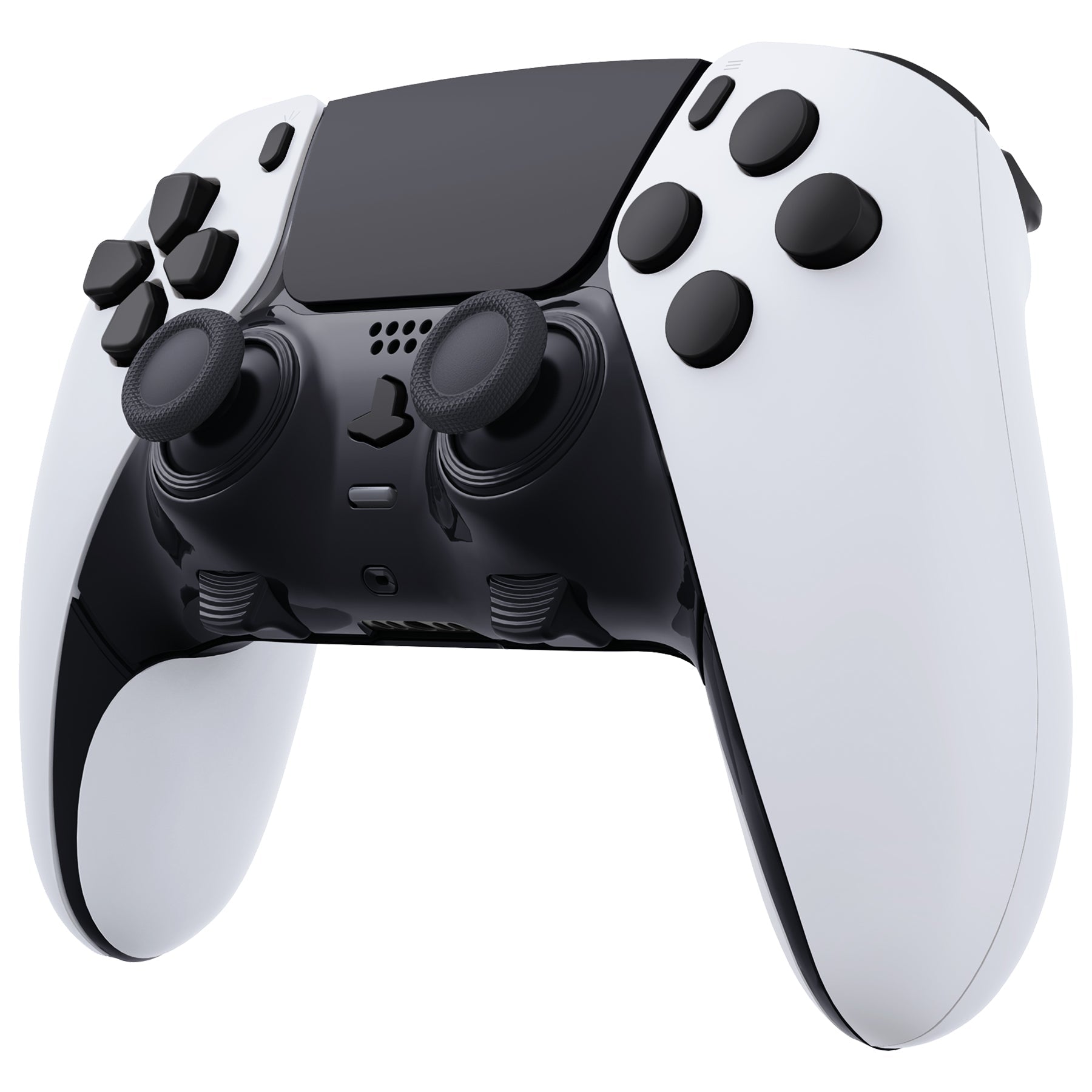 eXtremeRate Replacement Full Set Buttons Compatible with PS5 Edge Controller - Black eXtremeRate