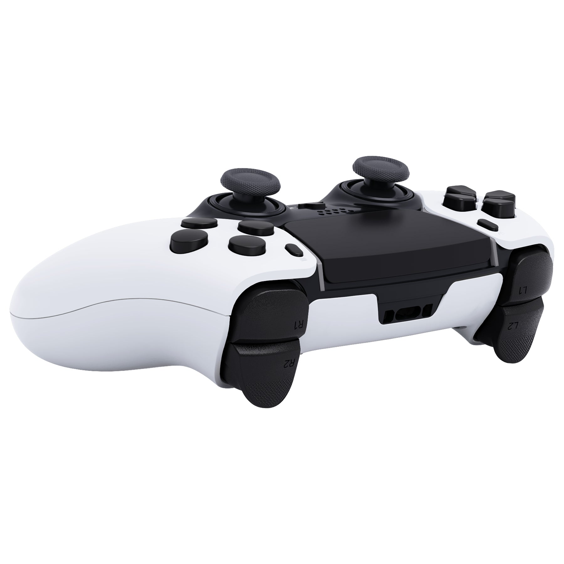 eXtremeRate Replacement Full Set Buttons Compatible with PS5 Edge Controller - Black eXtremeRate