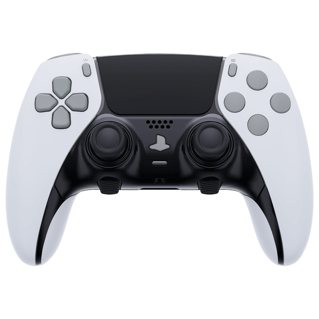 eXtremeRate Replacement Full Set Buttons Compatible with PS5 Edge Controller - New Hope Gray eXtremeRate