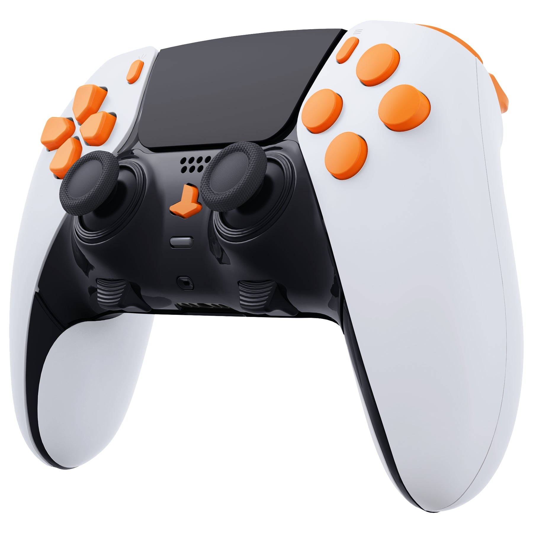 eXtremeRate Replacement Full Set Buttons Compatible with PS5 Edge Controller - Royal Orange eXtremeRate