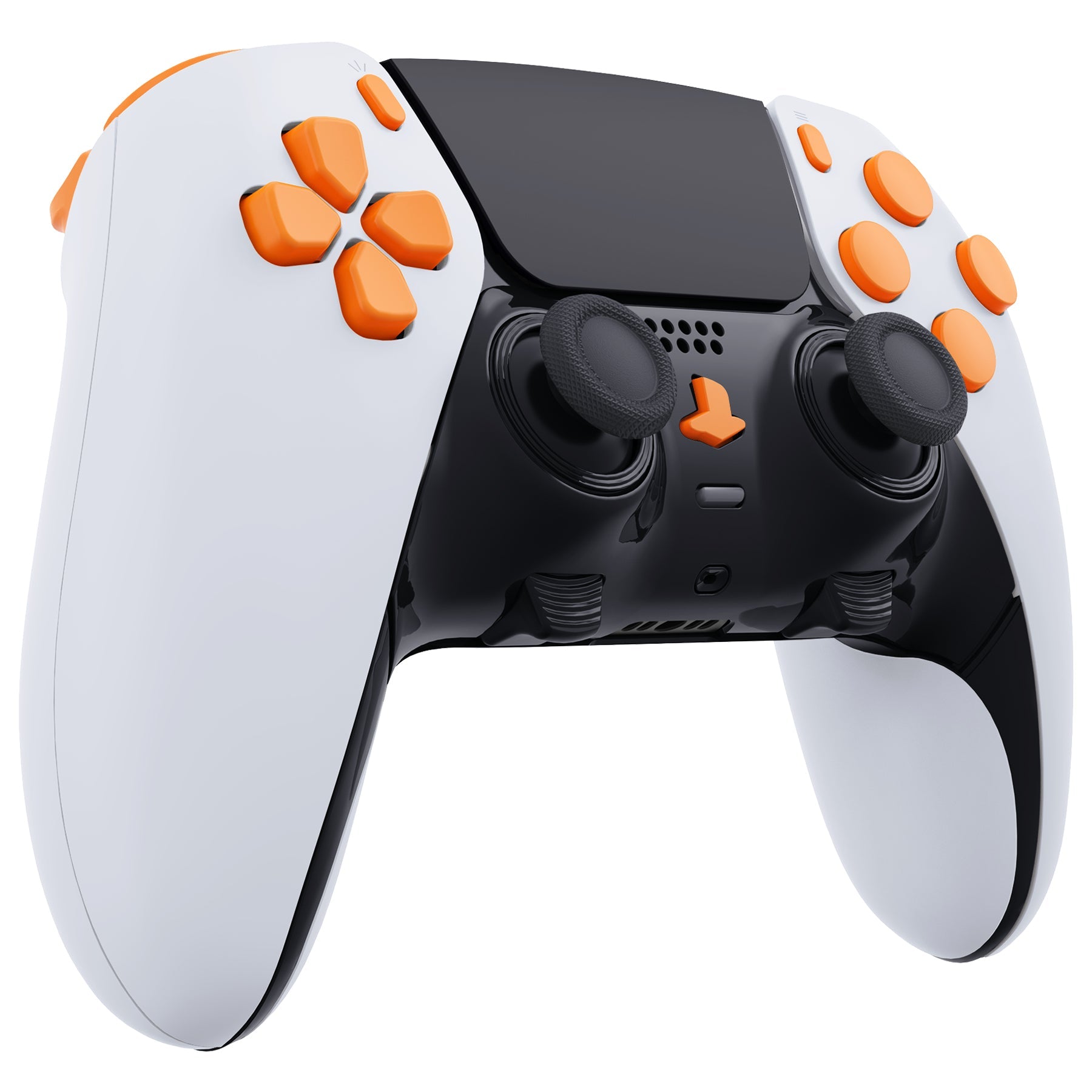eXtremeRate Replacement Full Set Buttons Compatible with PS5 Edge Controller - Royal Orange eXtremeRate