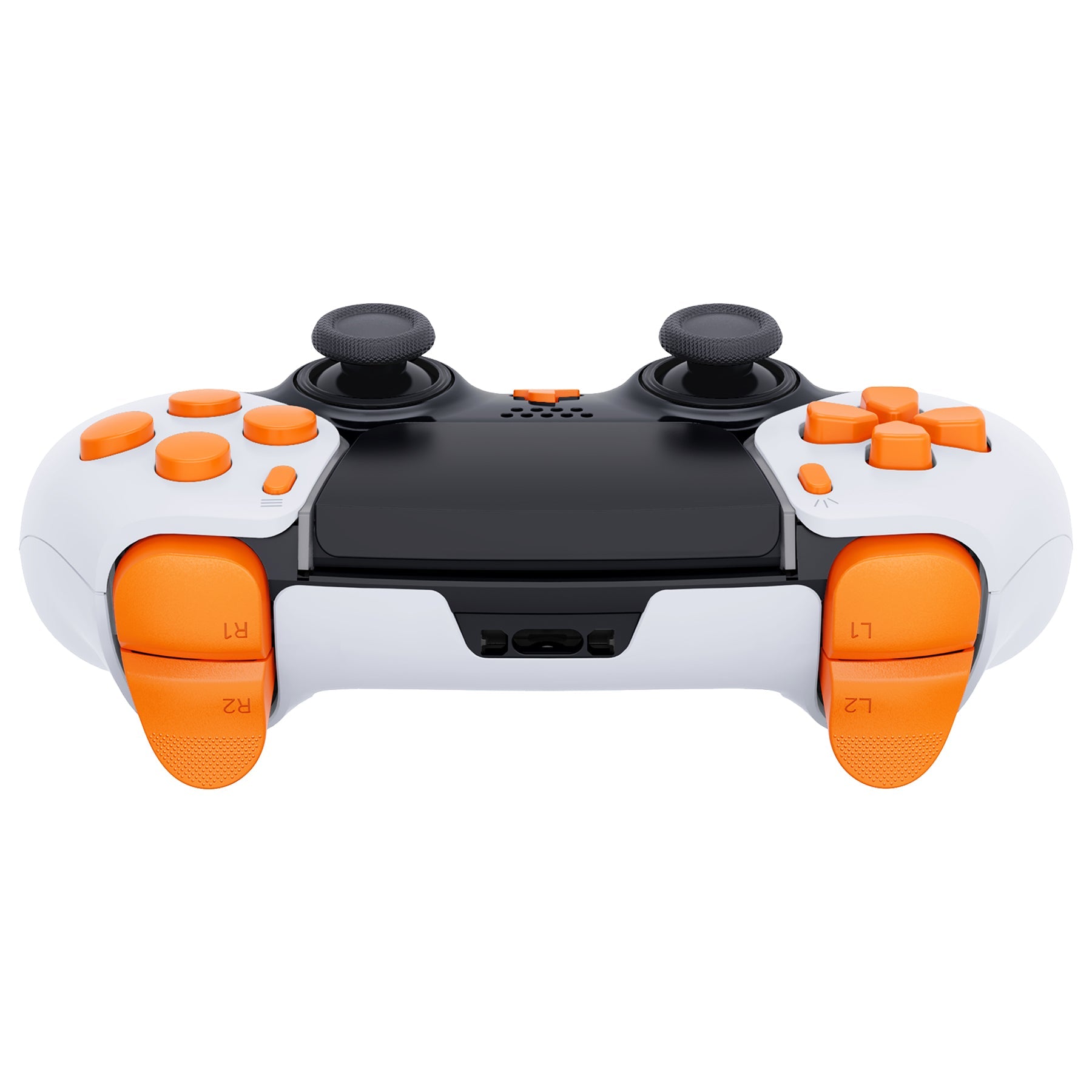 eXtremeRate Replacement Full Set Buttons Compatible with PS5 Edge Controller - Royal Orange eXtremeRate