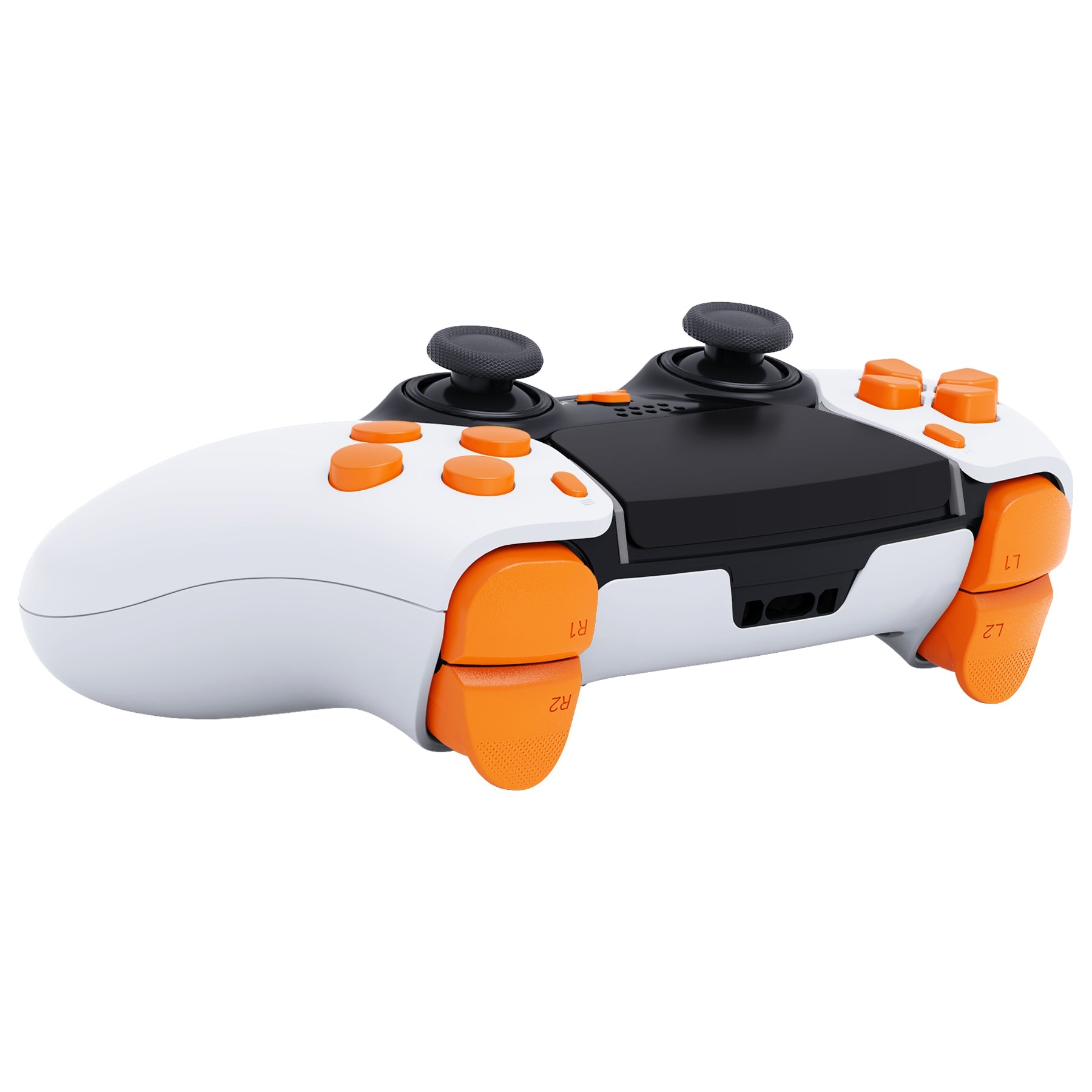 eXtremeRate Replacement Full Set Buttons Compatible with PS5 Edge Controller - Royal Orange eXtremeRate
