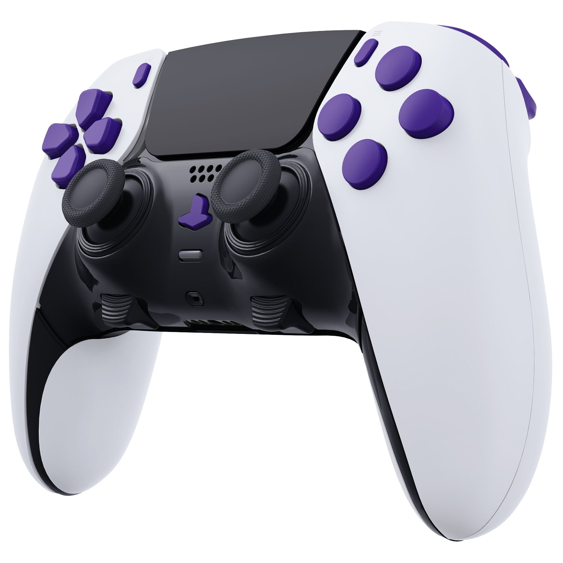 eXtremeRate Replacement Full Set Buttons Compatible with PS5 Edge Controller - Purple eXtremeRate