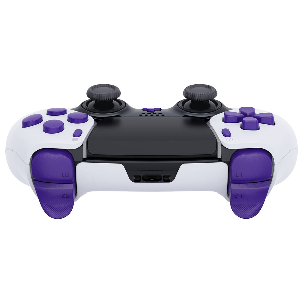 eXtremeRate Replacement Full Set Buttons Compatible with PS5 Edge Controller - Purple eXtremeRate