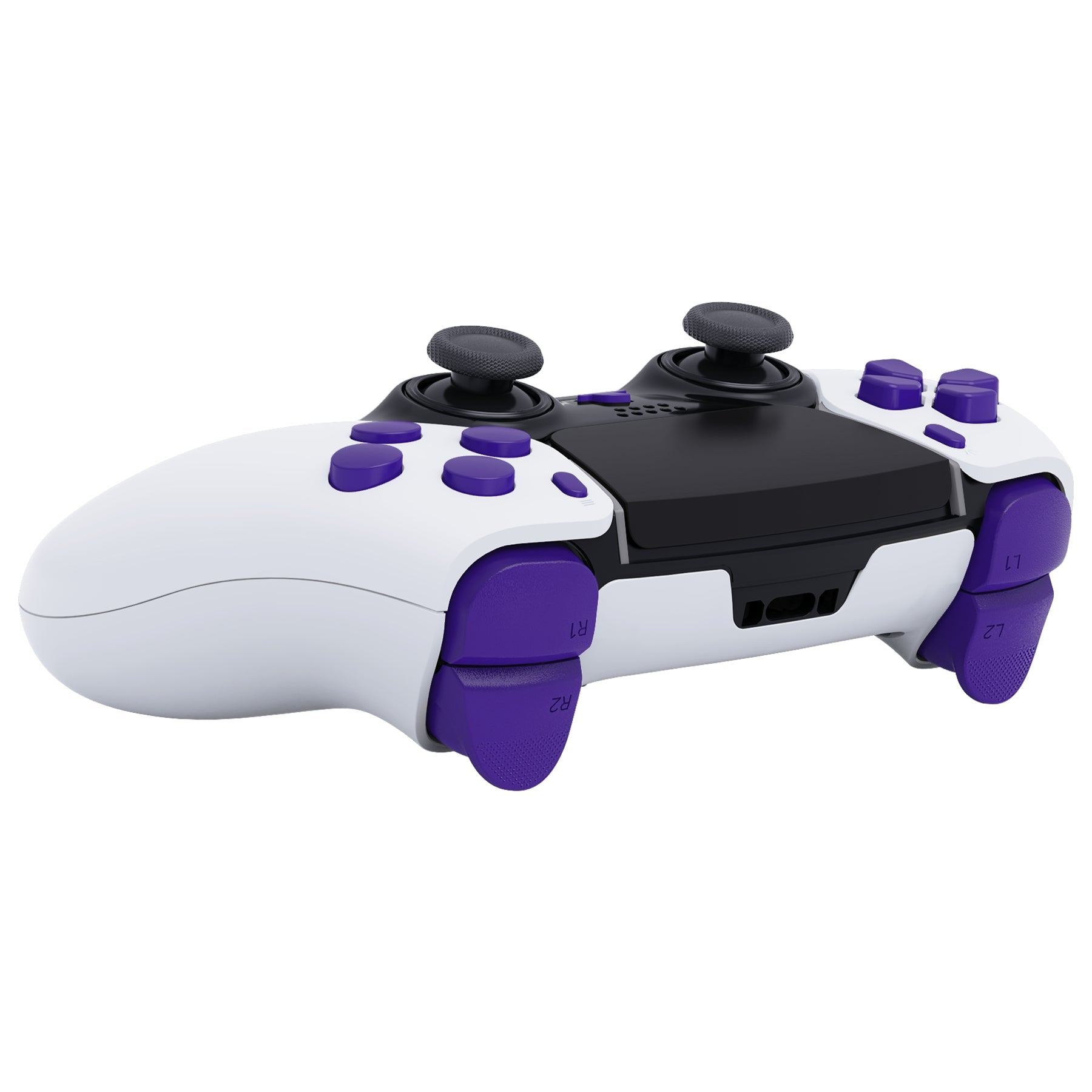 eXtremeRate Replacement Full Set Buttons Compatible with PS5 Edge Controller - Purple eXtremeRate