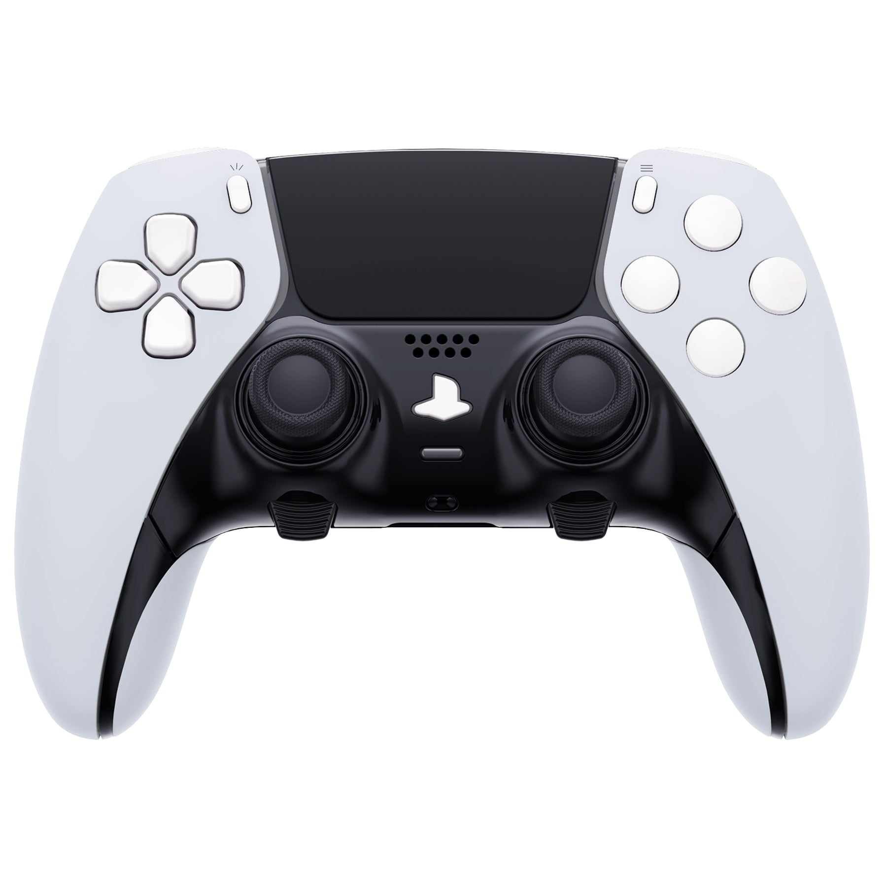 eXtremeRate Replacement Full Set Buttons Compatible with PS5 Edge Controller - White eXtremeRate